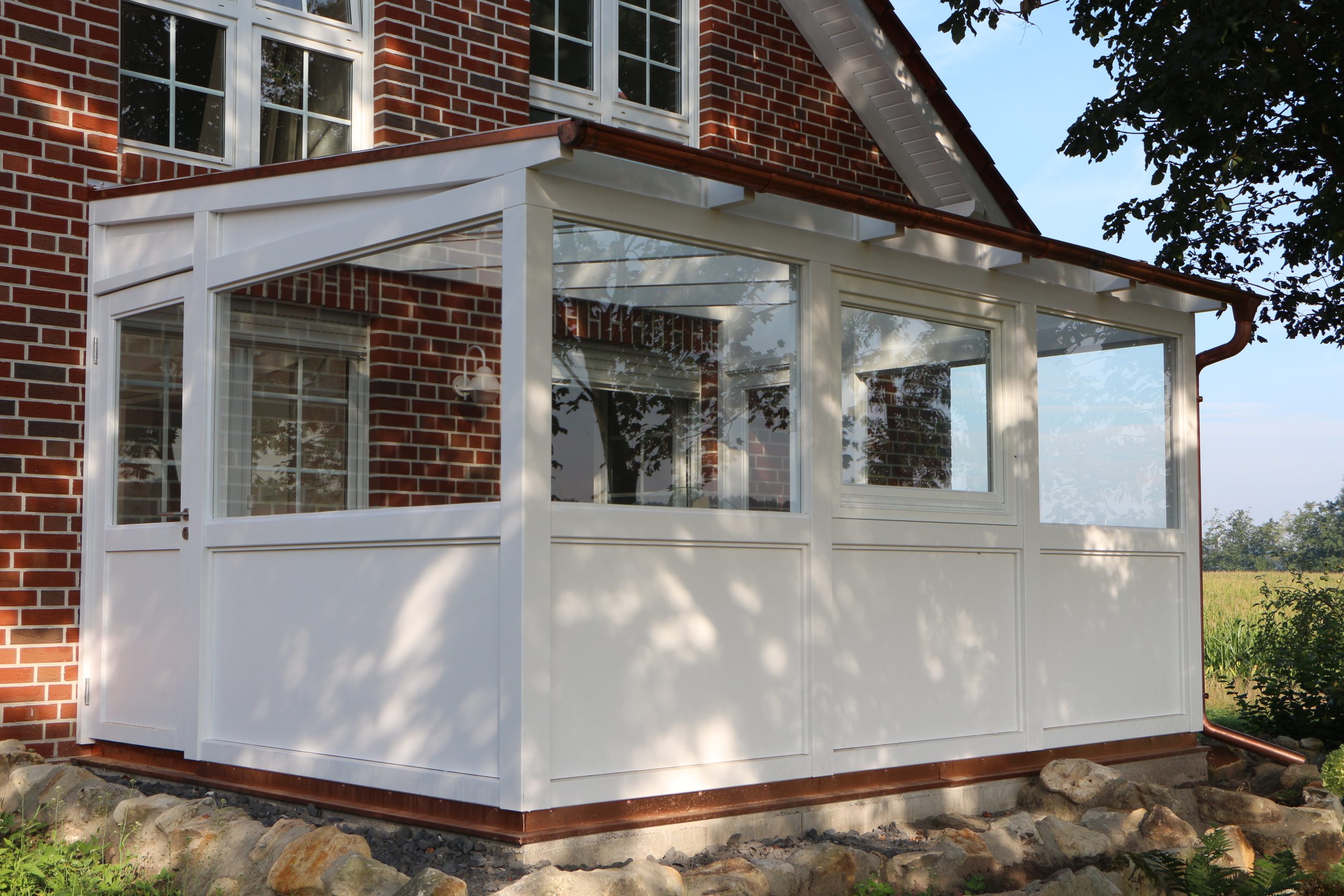 Wintergarten, Terrassenüberdachung